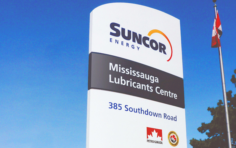 Our Pylon for Suncor Energy